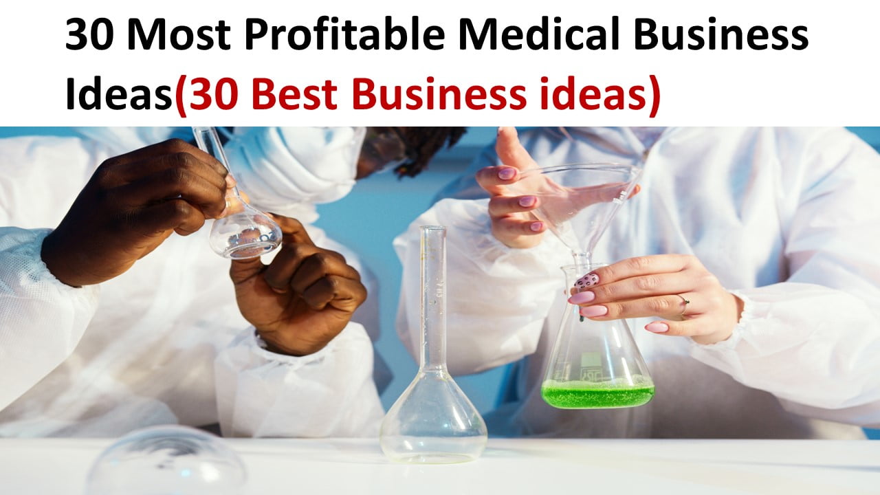 30 Most Profitable Medical Business Ideas