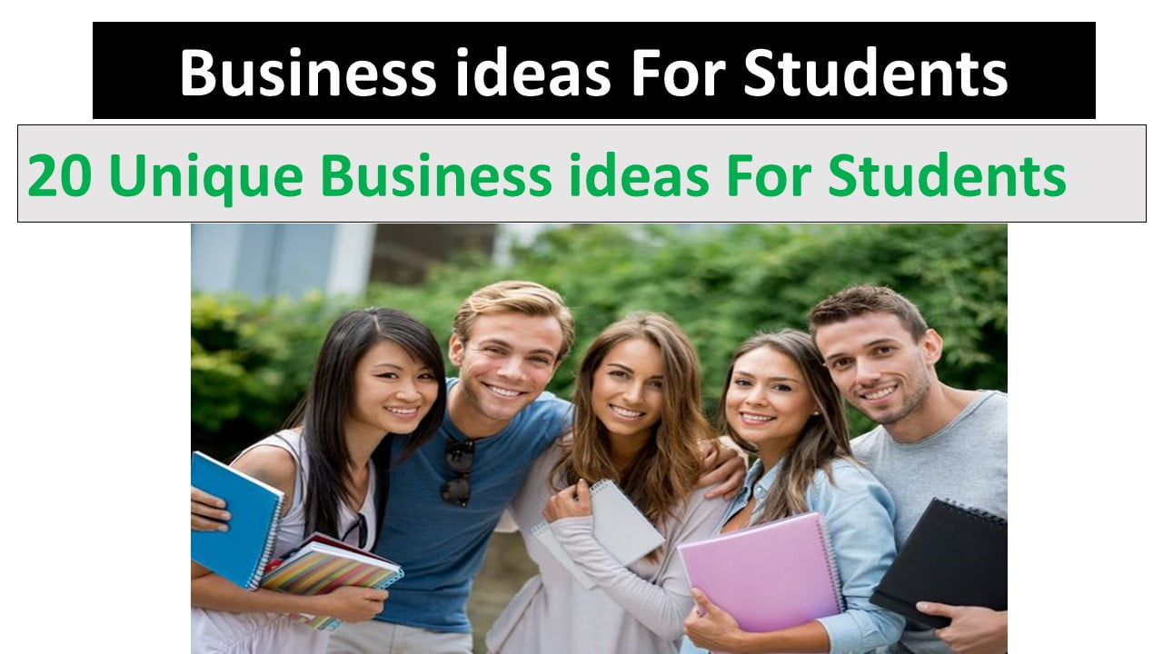 Business ideas For Students 