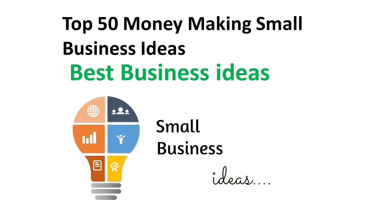 Top 50 Money Making Small Business Ideas
