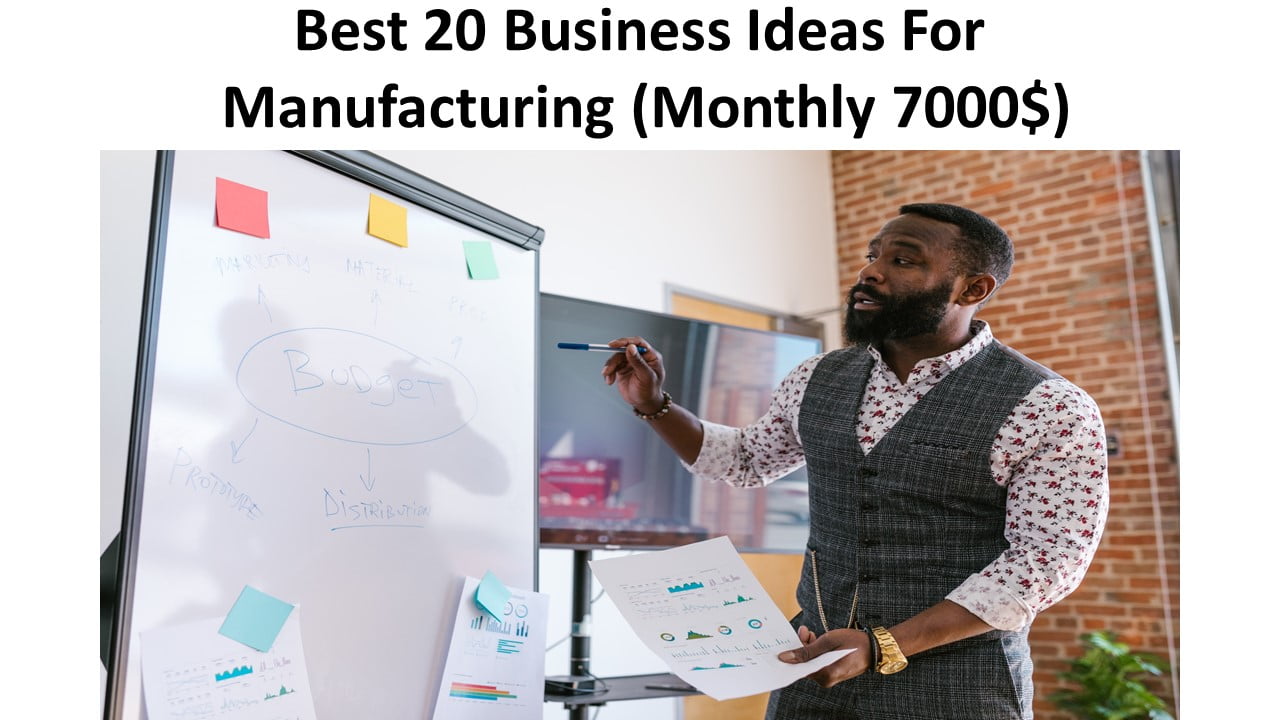 Best 20 Business Ideas For Manufacturing (Monthly 7000$)