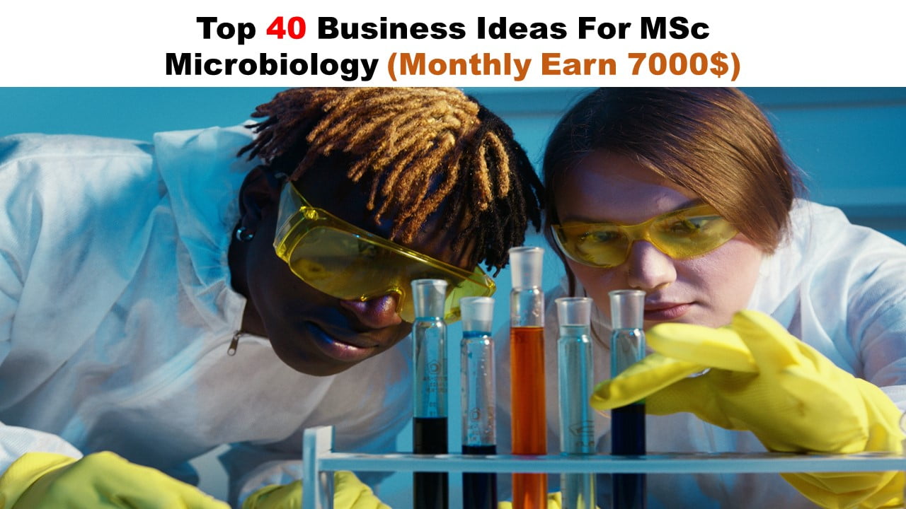 Top 40 Business Ideas For MSc Microbiology