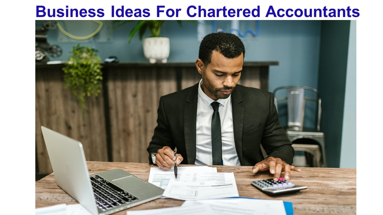 Business Ideas For Chartered Accountants