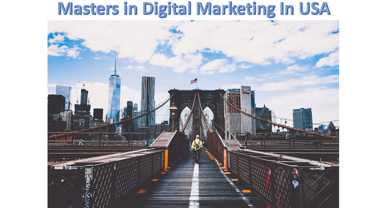 Masters in Digital Marketing In USA