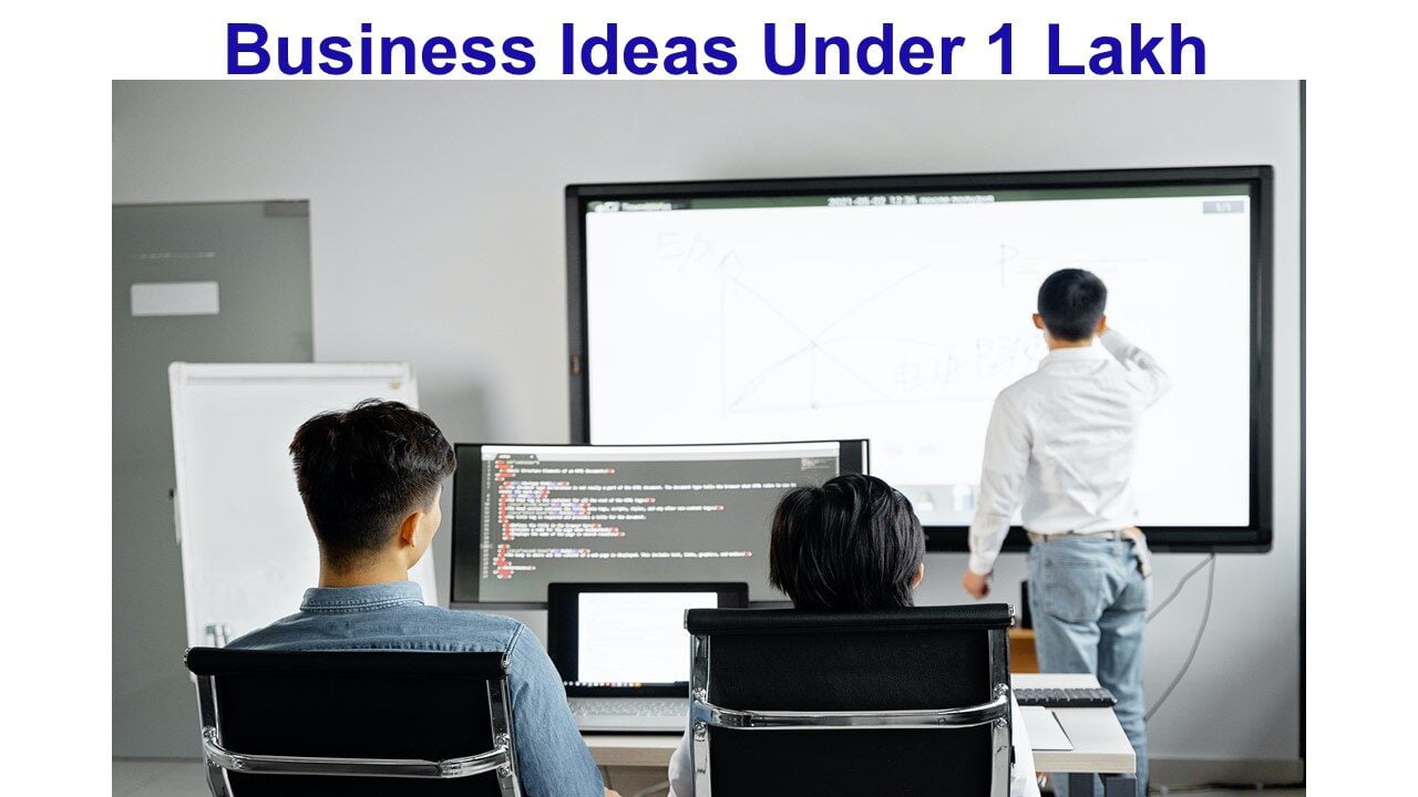 Business Ideas Under 1 Lakh