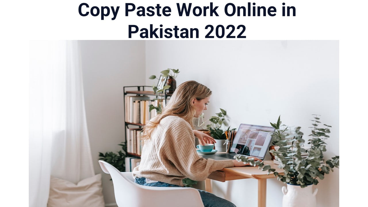 Copy Paste Work Online in Pakistan