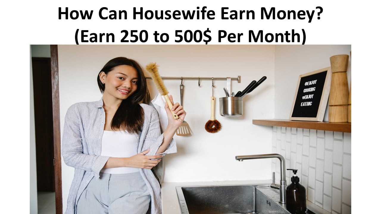 How Can Housewife Earn Money