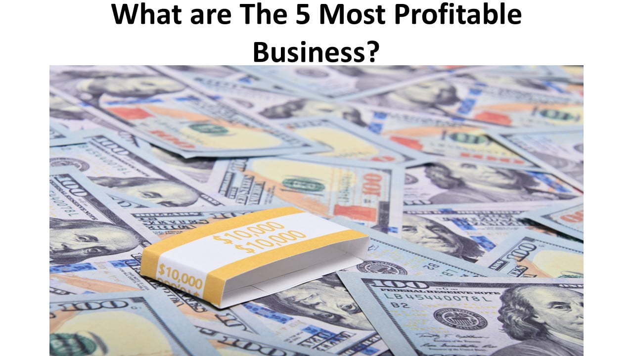 What are The 5 Most Profitable Business